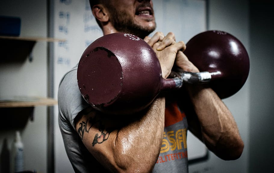 Upper Body Workout Routine at Home, tattoo, sport, adult, young adult Free HD Wallpaper