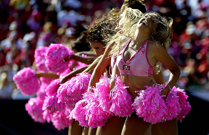 bay, cheerleader, tampa, football Free HD Wallpaper