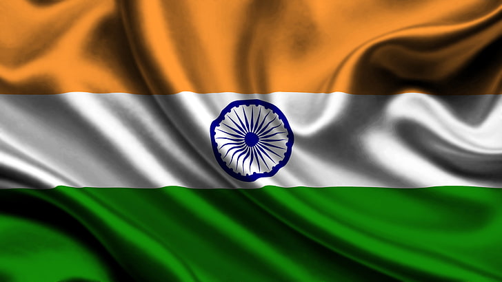 Constitution of India PPT, vibrant color, orange color, abstract, rainbow Free HD Wallpaper