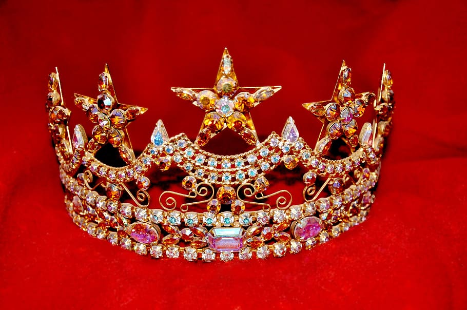 Crowns Queens, tiara, closeup, luxury, regal Free HD Wallpaper