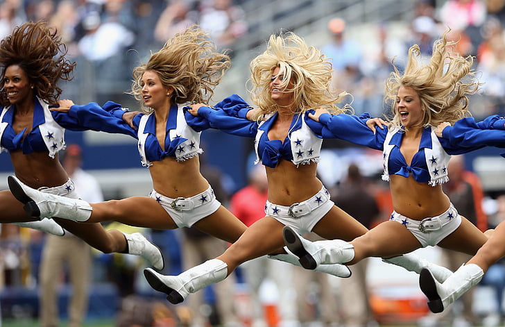 dallas, football, cheerleader, cowboys Free HD Wallpaper