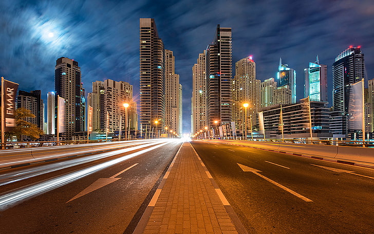 Dubai, speed, no people, emirates, outdoors