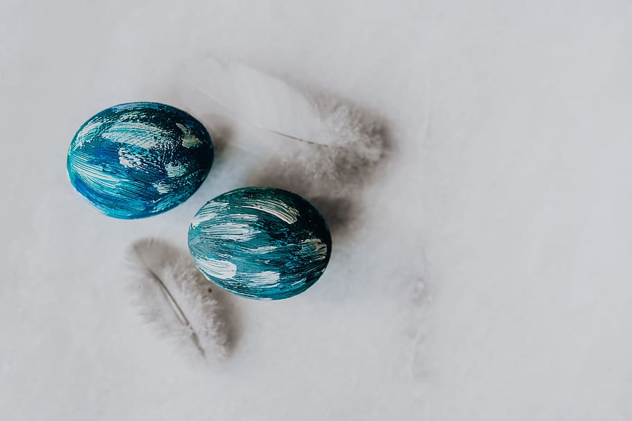 easter, still life, marble, shape Free HD Wallpaper