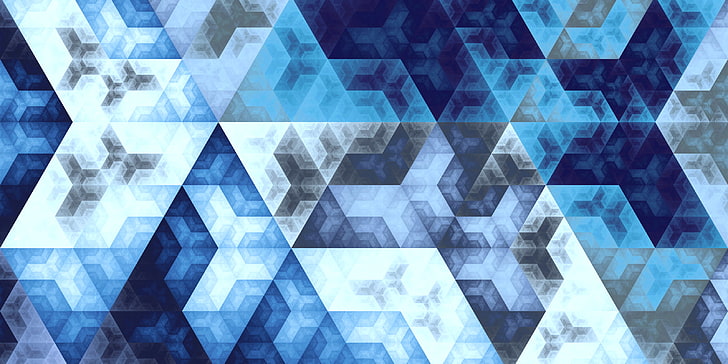 Geometric Abstract Art, digital art, technology, internet, futuristic Free HD Wallpaper