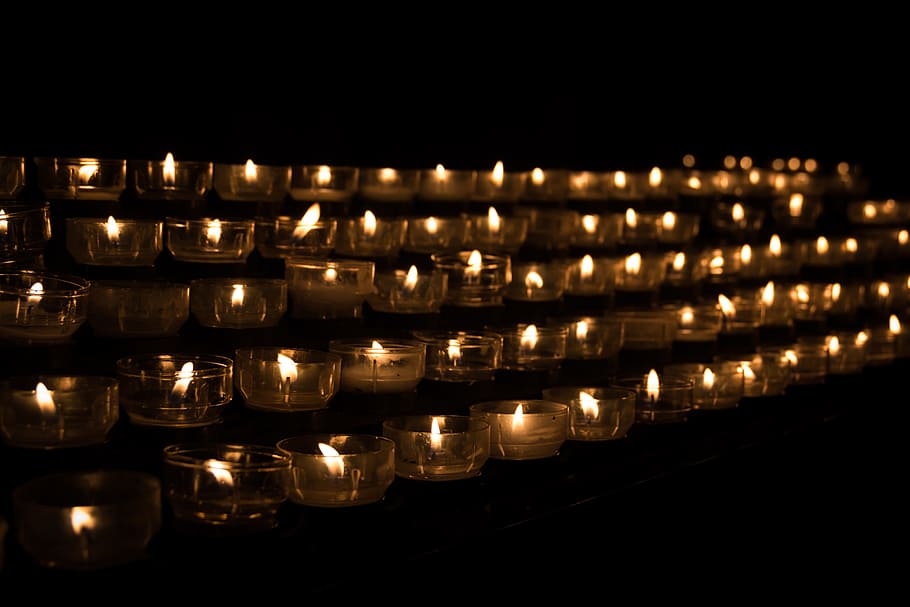 lighting equipment, celebration, wax, pray Free HD Wallpaper