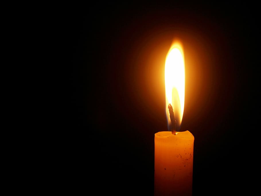 Memorial Candle Poem, object, concepts, tranquil, luminosity Free HD Wallpaper