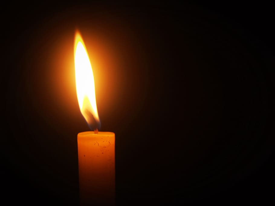 Memorial Candles Loving Memory, single, tranquil, candlestick, hope Free HD Wallpaper