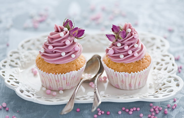 pink color, readytoeat, pastry, anna verdina Free HD Wallpaper