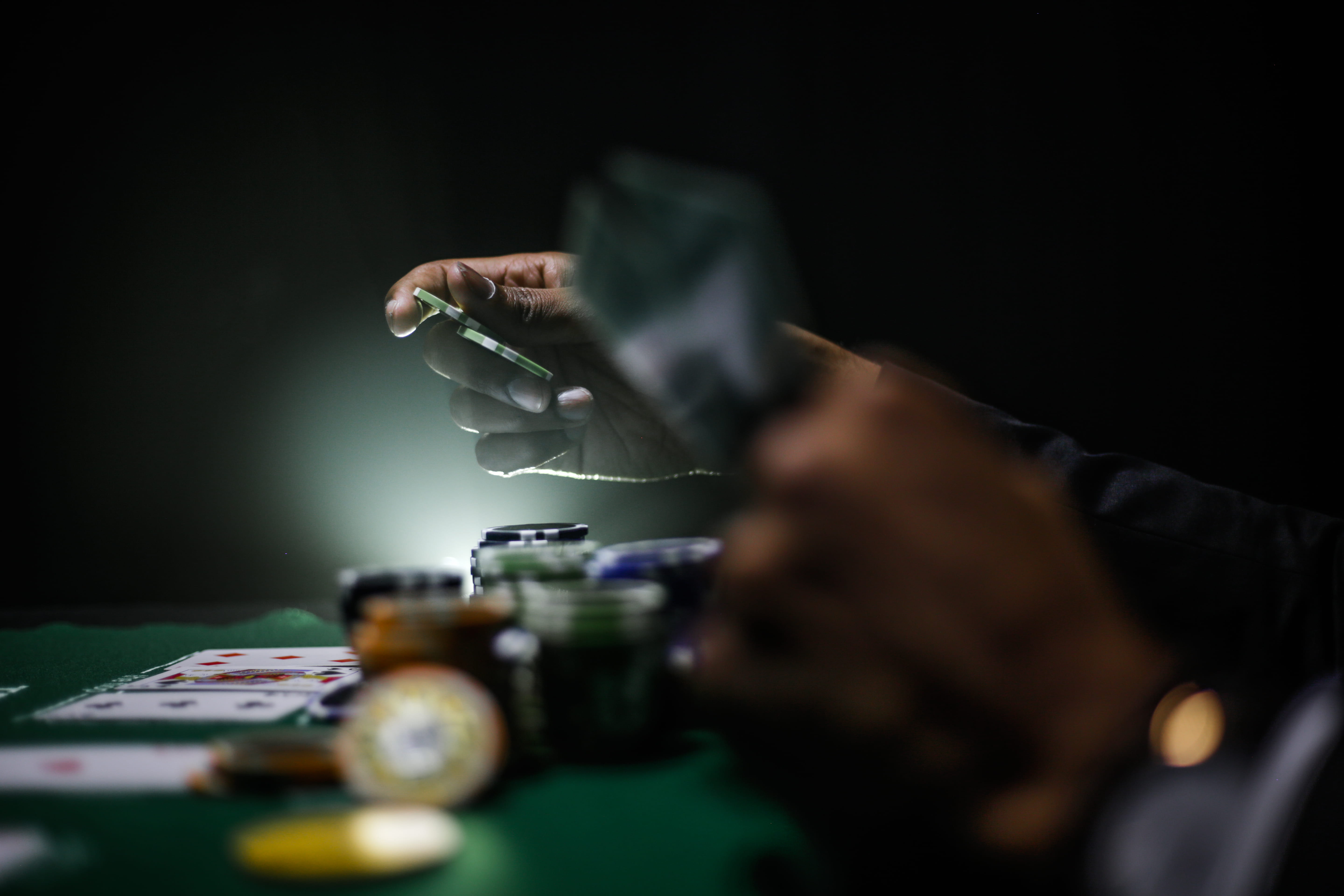Poker Night Meme, light, human body part, closeup, working