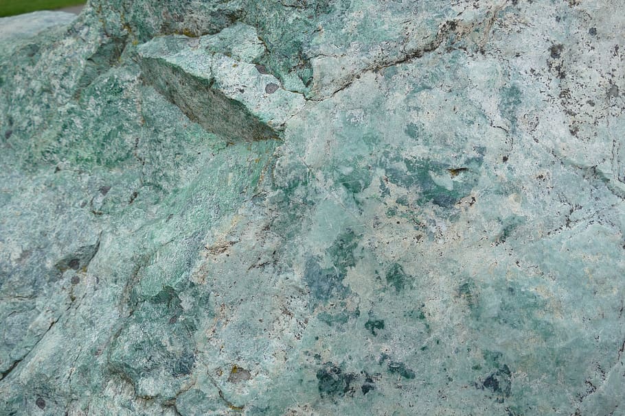 wall, rough, jade, green color