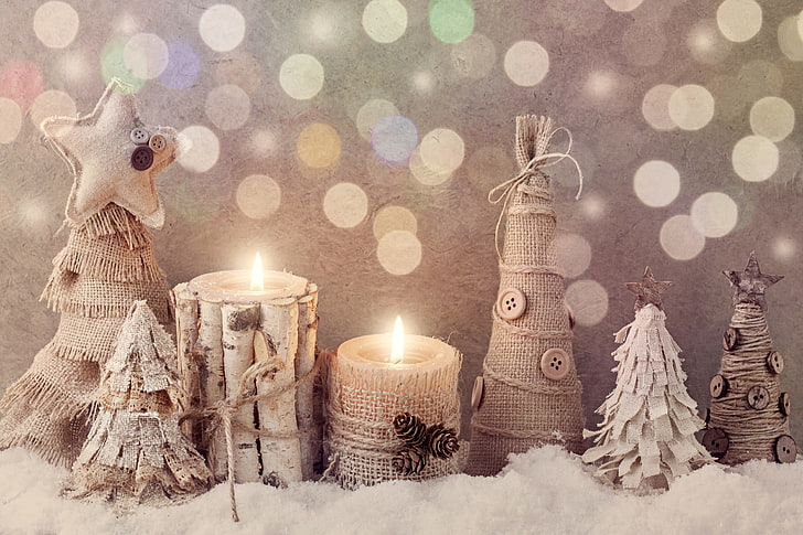 winter, new year, no people, celebration Free HD Wallpaper