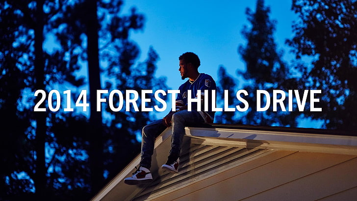 2014 Forest Hills Dr, tree, hills, western script, 2014 forest hills drive Free HD Wallpaper