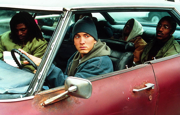 8 Mile, day, sitting, eminem, adult Free HD Wallpaper