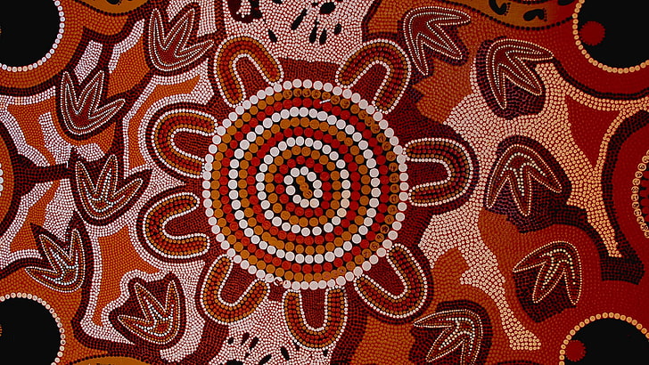 Aboriginal Art Australia, craft, studio shot, day, indoors Free HD Wallpaper