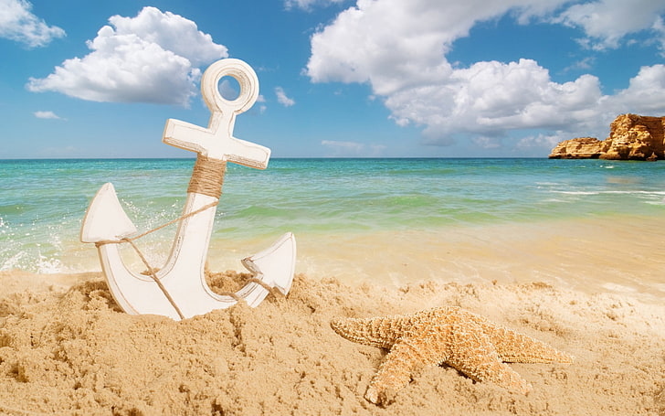 Anchor Toy, sky, nature, day, horizon Free HD Wallpaper