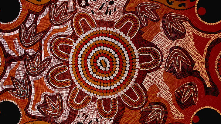 australia, Tribal, aboriginal, tribal Free HD Wallpaper