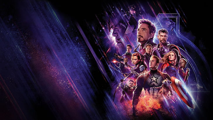 Avengers Endgame 3D, hawkeye, nebula marvel comics, black widow, captain marvel Free HD Wallpaper