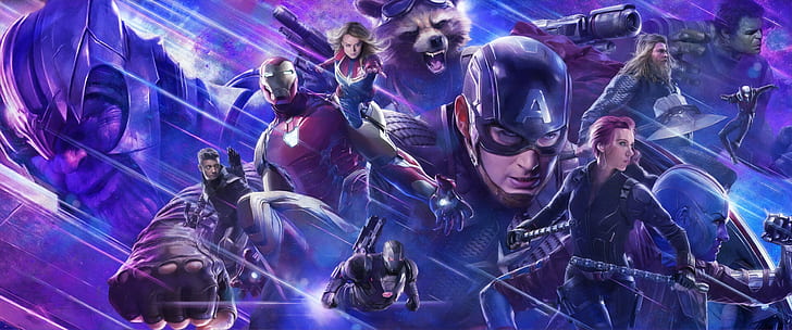 Avengers Endgame Film Poster, hulk, thanos, war machine, the avengers Free HD Wallpaper