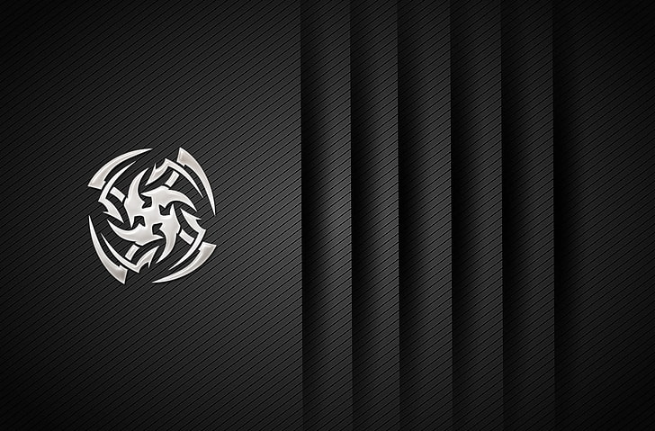 black, tribal, abstract Free HD Wallpaper