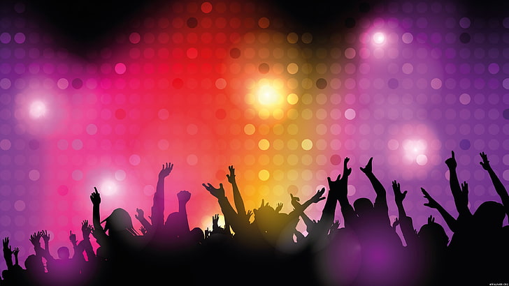 Disco Party Backdrops, electro, edm, dance, pop Free HD Wallpaper