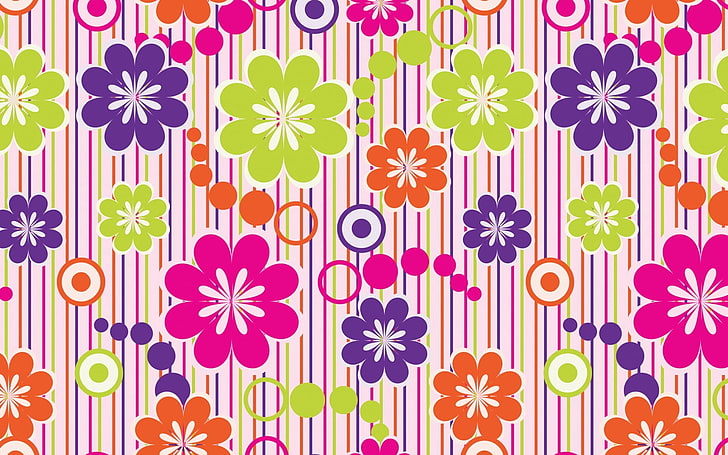 Flower Photography, flower, textured, repetition, wrapping paper Free HD Wallpaper