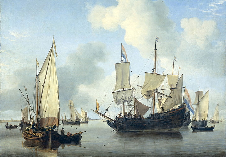 Laser Beam Welding, picture,, willem van de velde the younger, ships at anchor off the coast, the Free HD Wallpaper