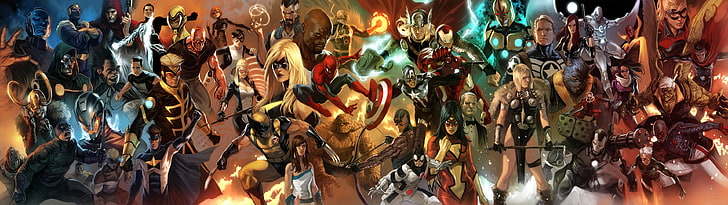 Marvel Defenders, retail, multi colored, architecture, choice Free HD Wallpaper