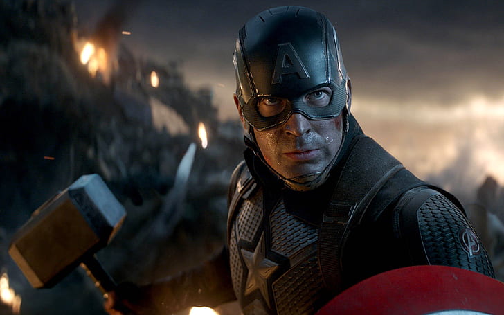 Marvel Heroes Captain America, captain america, marvel cinematic universe, avengers endgame Free HD Wallpaper