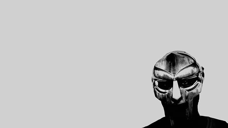 MF Doom Art, mf doom, hip hop, music, mask