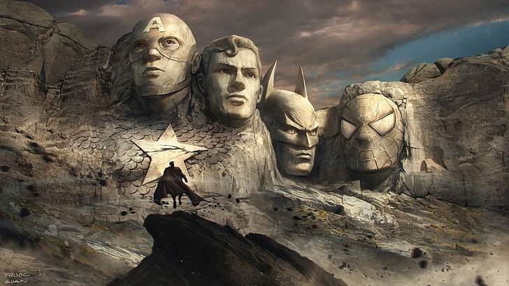 Mount Rushmore Location, superman, creativity, craft, famous place