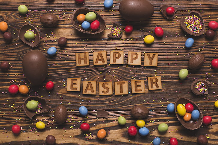 Onimusha, chocolate, easter, 5K, Easter Free HD Wallpaper