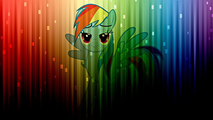 Rainbow Dash Photos, lighting equipment, nature, digital composite, green color Free HD Wallpaper