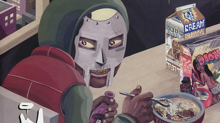 Random Album Covers, mf doom, music, album covers, hip hop Free HD Wallpaper