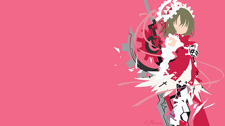 Re-Zero Ryuzu, minimalism, anchor clockwork planet, clockwork planet Free HD Wallpaper