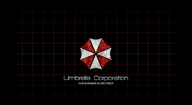 Resident Evil Umbrella, star shape, closeup, western script, umbrella Free HD Wallpaper