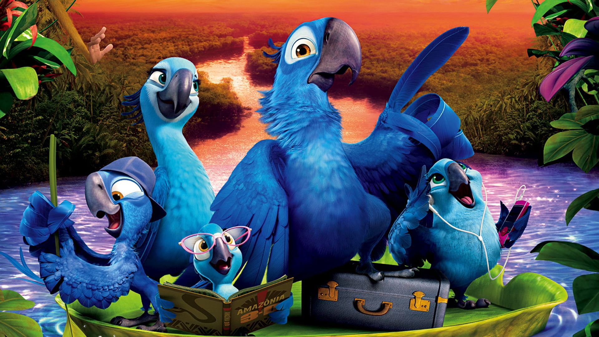 Rio 2 Sequel, beak, perching, wildlife, animal