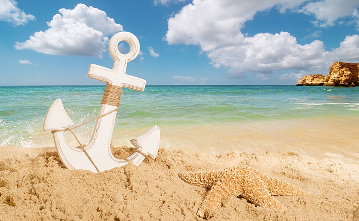 Ship Anchor, beauty in nature, horizon over water, sea, no people