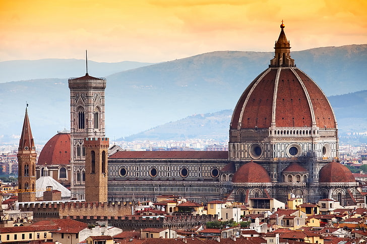 Sta Maria Del Fiore, catholicism, religion, duomo santa maria del fiore, medieval Free HD Wallpaper