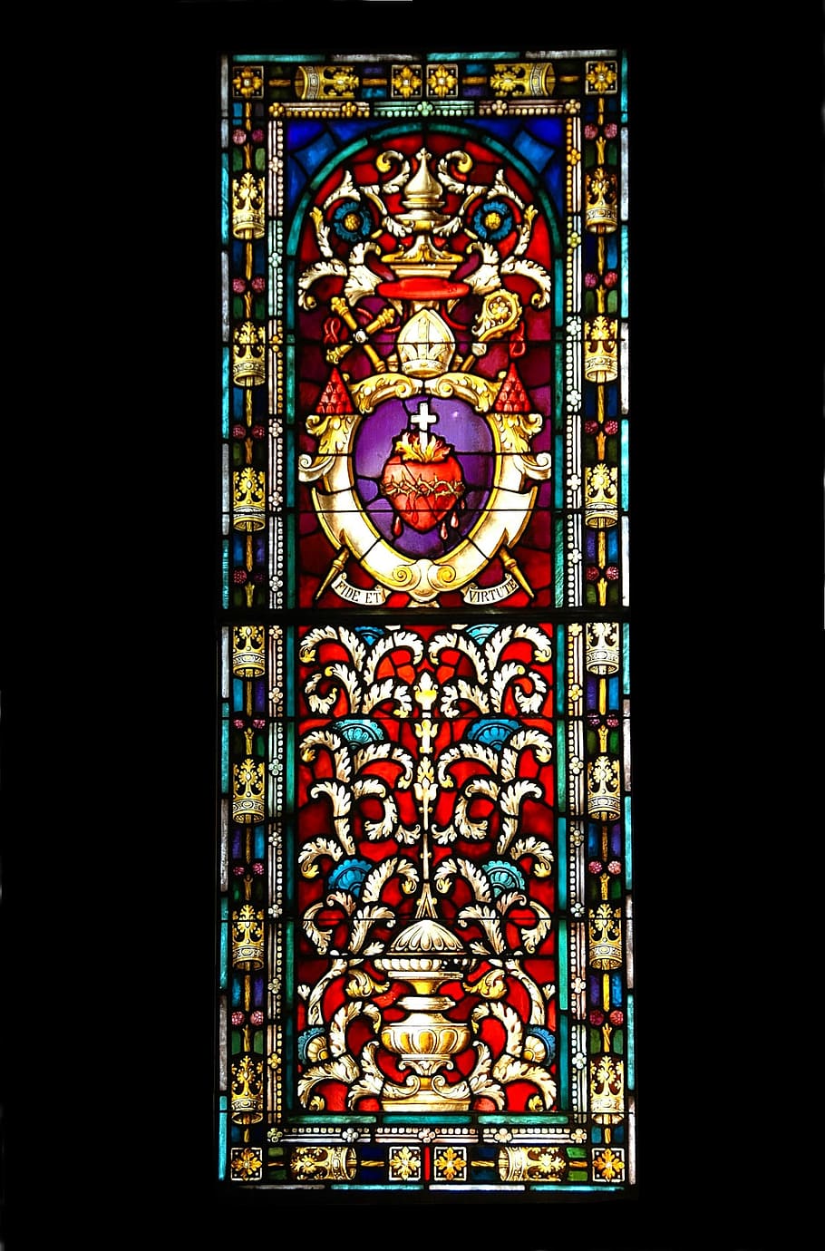 Stained Glass Window, light, place of worship, interior, design