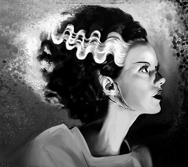 The Invisible Man, movie, bride of frankenstein, the bride of frankenstein Free HD Wallpaper