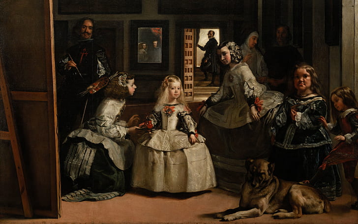 the prado museum, diego velazquez, the family of philip iv, national museum of the prado Free HD Wallpaper