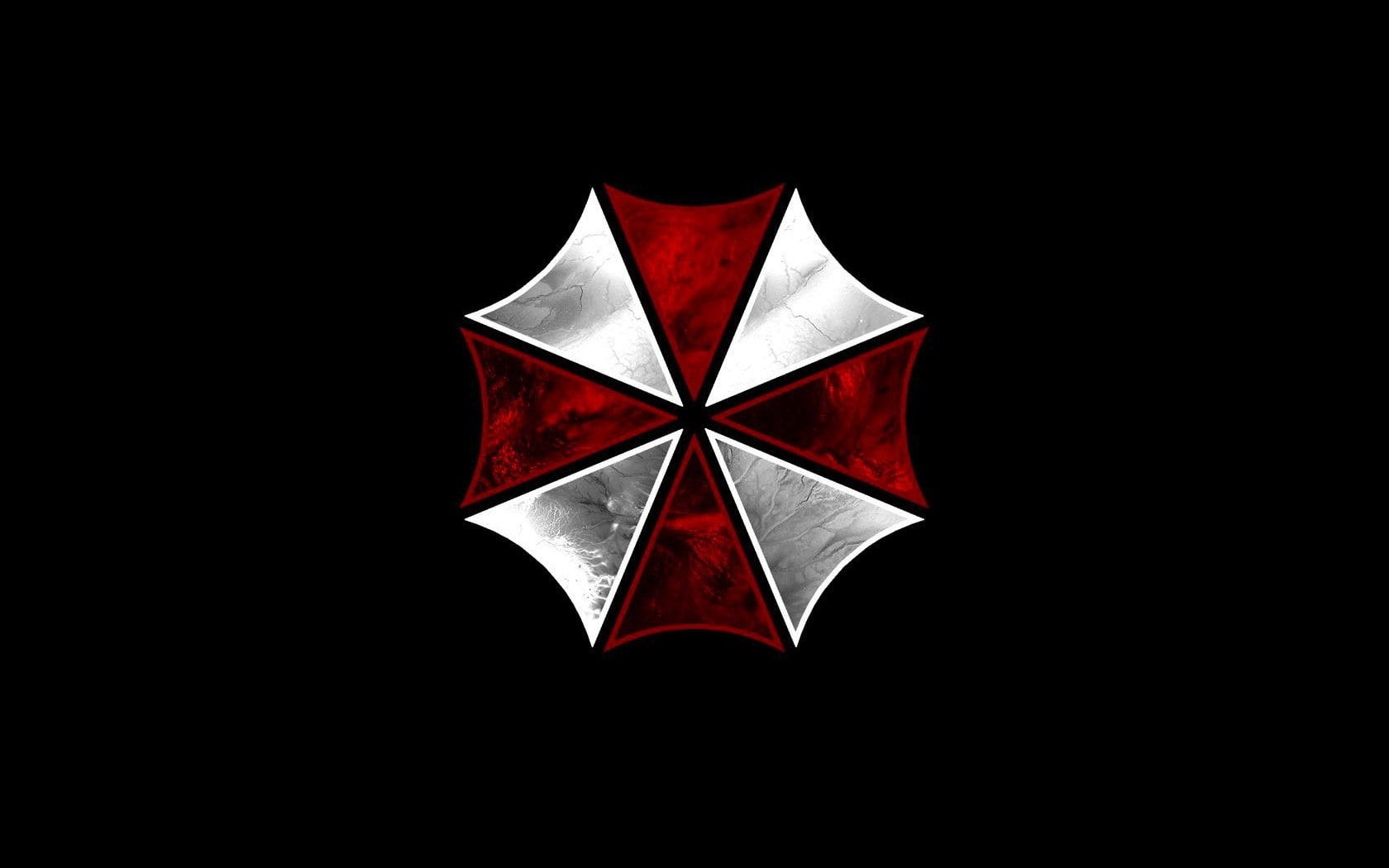 Umbrella Corporation, resident evil, studio shot, design, single object