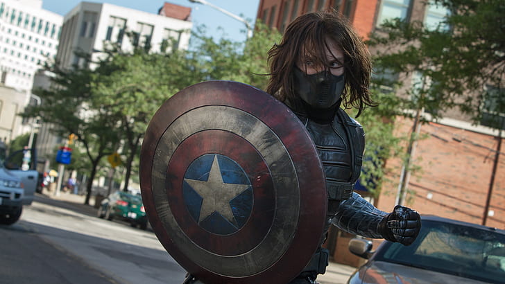 Winter Soldier Poster, movies, marvel, the, barnes Free HD Wallpaper