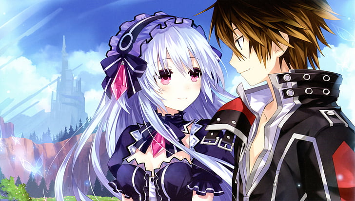 Fairy Fencer F Fang, sky, fang fairy fencer f, portrait, real people