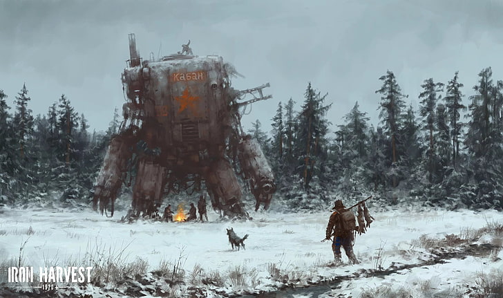 Iron Harvest Fan Art, cold temperature, real people, land, rusviet iron harvest Free HD Wallpaper