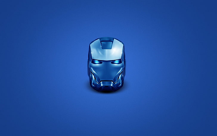 Iron Man Logo, purity, marvel comics, reflection, indoors Free HD Wallpaper