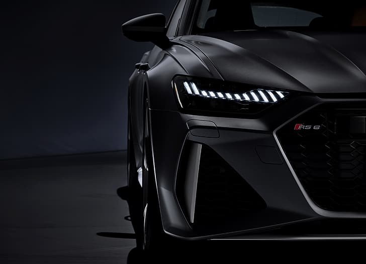 led laser lights, audi, v8 twinturbo, rs 6 Free HD Wallpaper