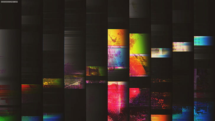 lsd, sports, dark, glitch art Free HD Wallpaper