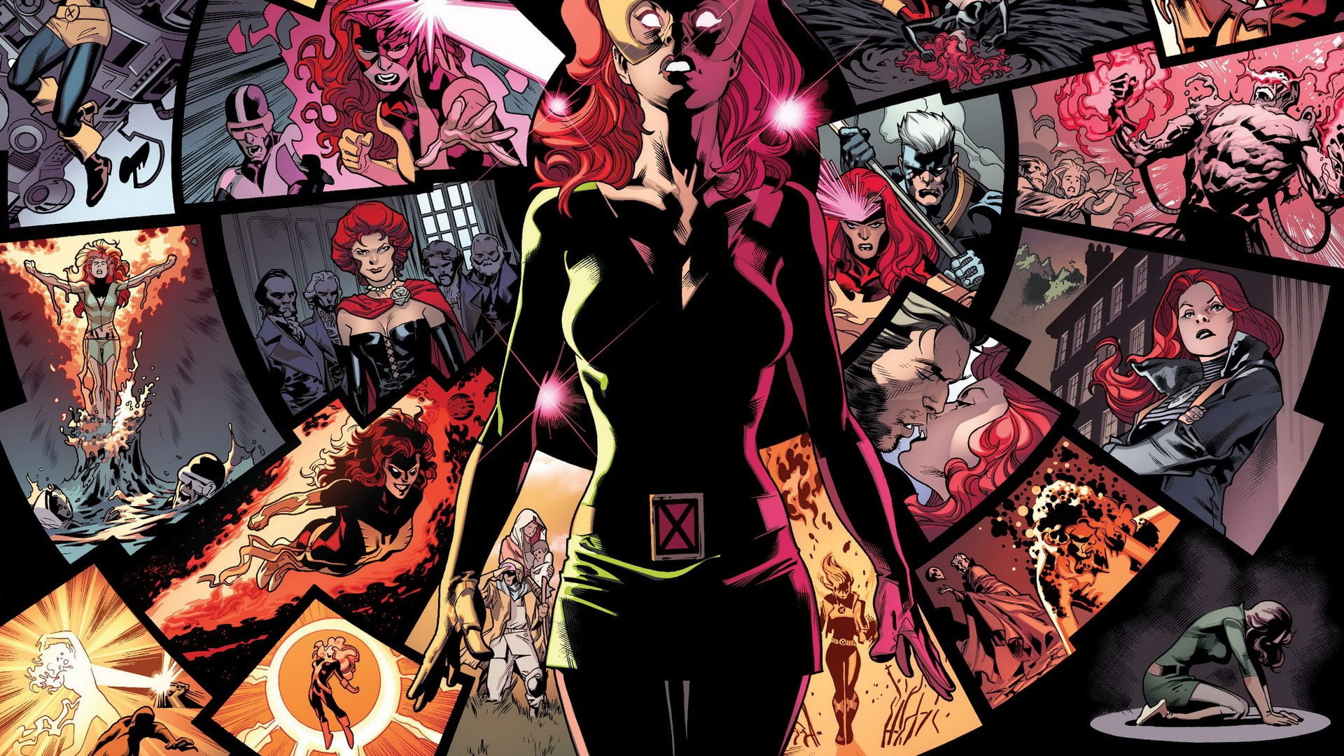 Marvel Art Ideas, marvel comics, xmen, jean grey, phoenix