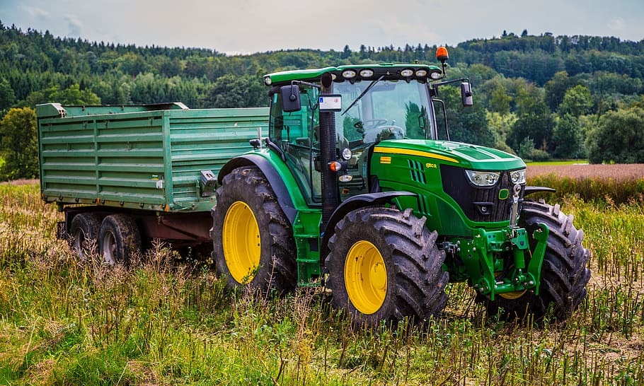 Modified Tractor, harvest, land, field, agriculture Free HD Wallpaper